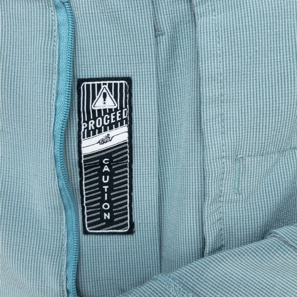 TravisMathew Golf Shorts Men’s 38 Blue-Green Stretch Moisture-Wicking Summer - Picture 6 of 12